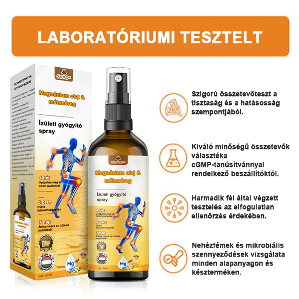 ✅✅Hivatalos Áruház: Ourlyard™ Magnézium Olaj és Méhméreg ízületjavító spray 👨⚕️ A Gyógyszerügyi Hivatal (OGYEI) jóváhagyásával