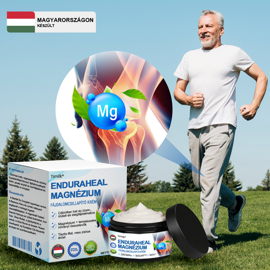 ✨Timilk® EnduraHeal magnézium fájdalomcsillapító krém (arthritis, neuropathia, reuma, sport sérülések és egyéb panaszok kezelésére)