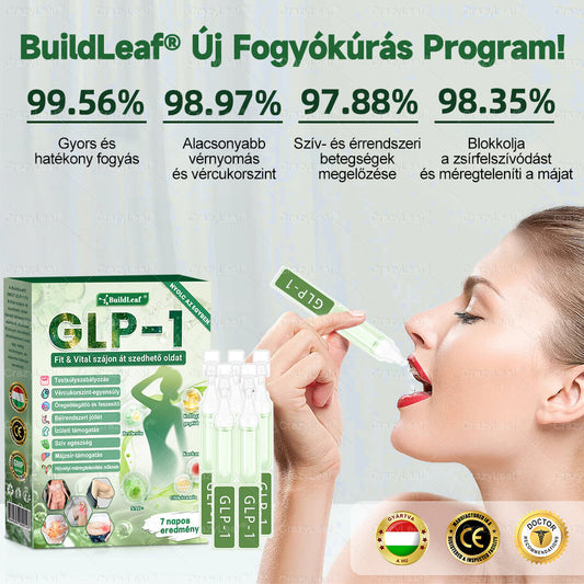 🌱BuildLeaf® Berberine GLP-1 Pro Súlycsökkentő Szájon át szedhető oldat segíthet a makacs súlytöbblet, anyagcsere- és energiaproblémák kezelésében, támogatva a jobb közérzetet és vitalitást