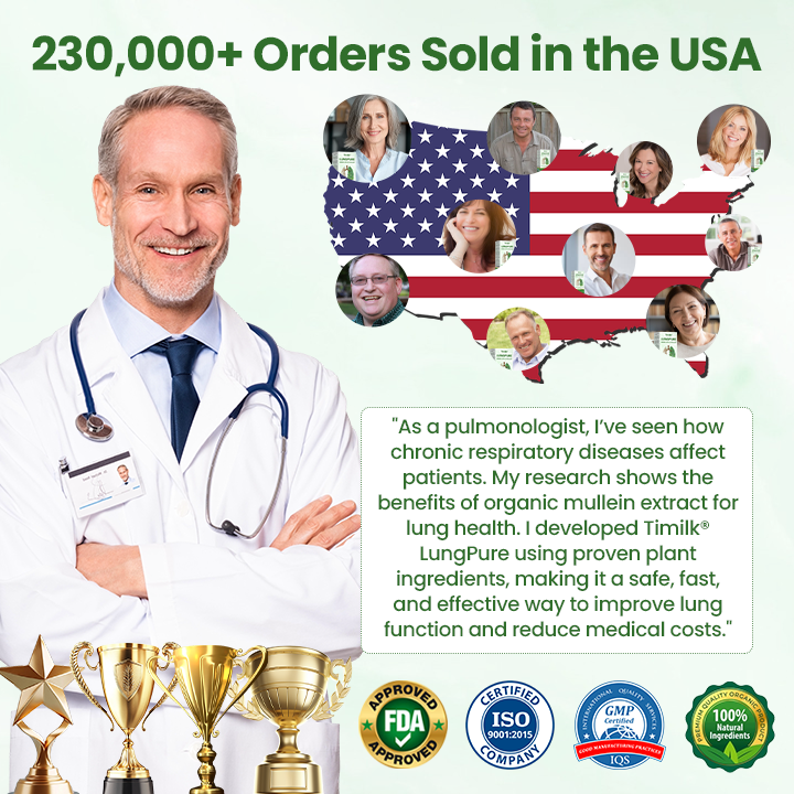 ✅✅Timilk® LungPure gyógynövényes méregtelenítő inhalátor