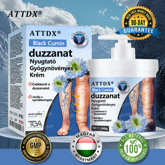 💧ATTDX® Növényi ödéma enyhítő krém nigellával