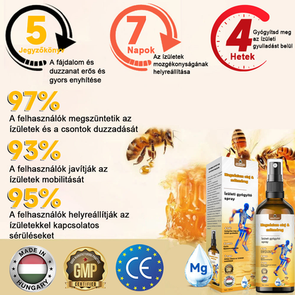 ✅✅Hivatalos Áruház: Ourlyard™ Magnézium Olaj és Méhméreg ízületjavító spray 👨‍⚕️ A Gyógyszerügyi Hivatal (OGYEI) jóváhagyásával