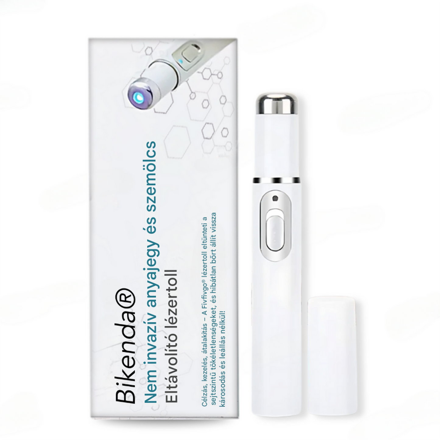 ✅✅✅Bikenda® non-invazív anyajegy- és szemölcseltávolító lézertoll