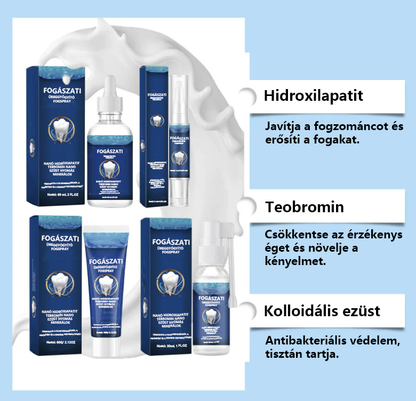 🦷 Korlátozott ideig érvényes ajánlat【🎁📿Ingyenes rózsaszín nyaklánc🎁】— Napi szájápolási készlet (négy darabos)